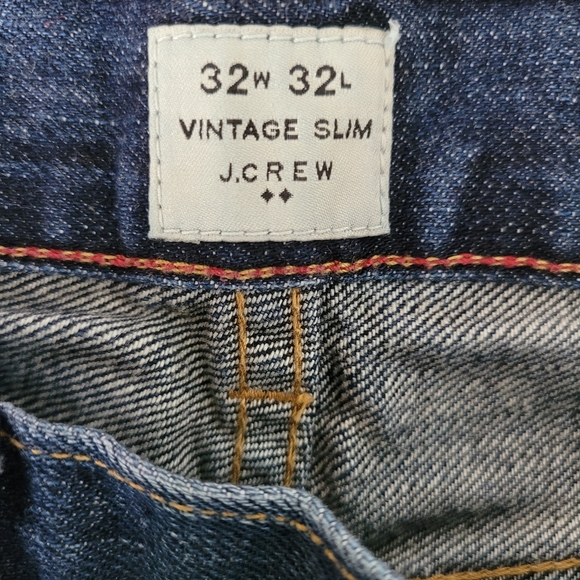 J Crew vintage slim men's jeans 32x32 - Picture 5 of 5